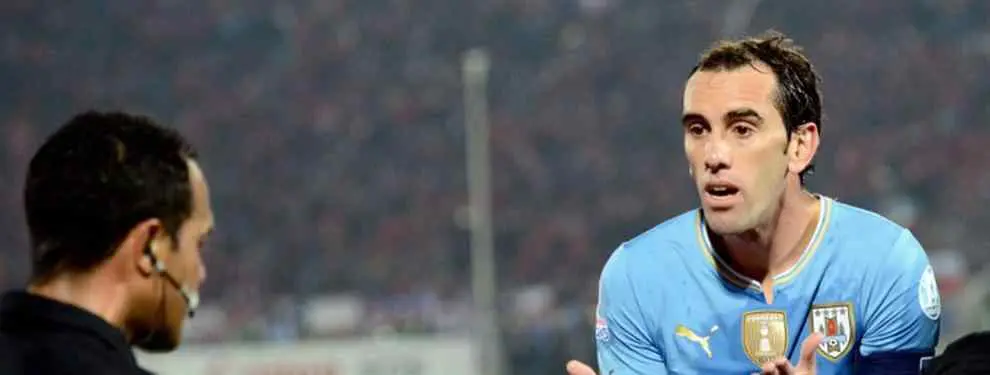 Godín olvida la rivalidad Uruguay-Argentina: 