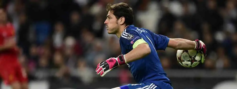 Casillas reacciona ante el pulso de De Gea al United y ya tiene destino