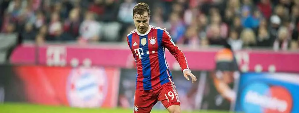 El agente de Mario Götze ofrece su fichaje a los grandes clubs de España