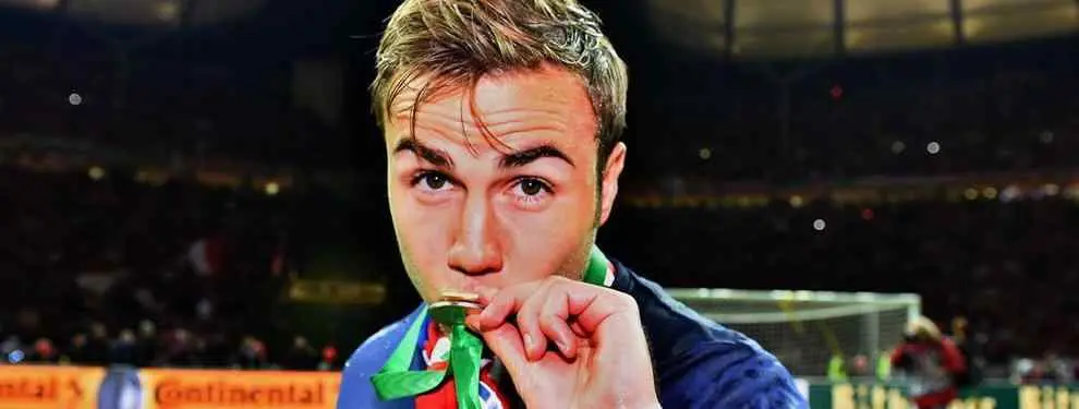 Mario Götze pudo ser jugador del Barça -en lugar de Arda Turan- en mayo