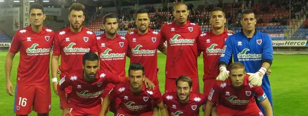 El Numancia presenta una curiosa segunda equipación