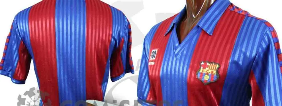 El Barça volverá a lucir la camiseta de Wembley 92 inspirada en Meyba