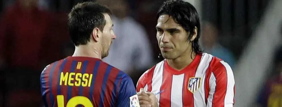 La supuesta carta de Falcao a Messi que ha puesto patas arriba a twitter