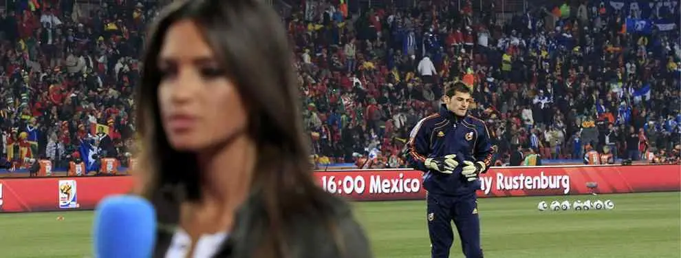 La salida de Iker Casillas del Madrid deja a Sara Carbonero en caída libre
