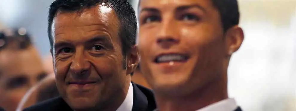 Florentino Pérez tiene a Jorge Mendes en Manchester con un fajo de millones