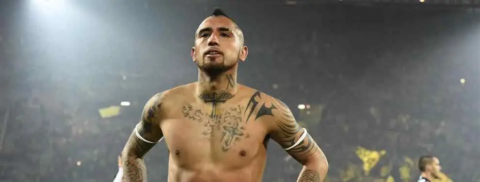 Arturo Vidal está a cinco millones de cerrar su fichaje por el Madrid