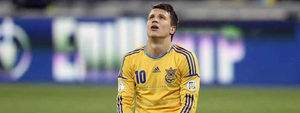 El Sevilla se prepara para dar un nuevo pelotazo con Konoplyanka