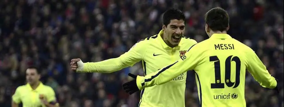 Suárez no se muerde la lengua y saca la cara por su compañero Leo Messi