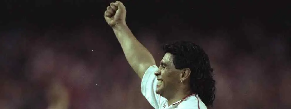 El año que Sevilla salvó la carrera de Diego Armando Maradona