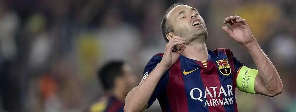 El Barcelona insiste en empujar a Andrés Iniesta hacia la puerta de salida