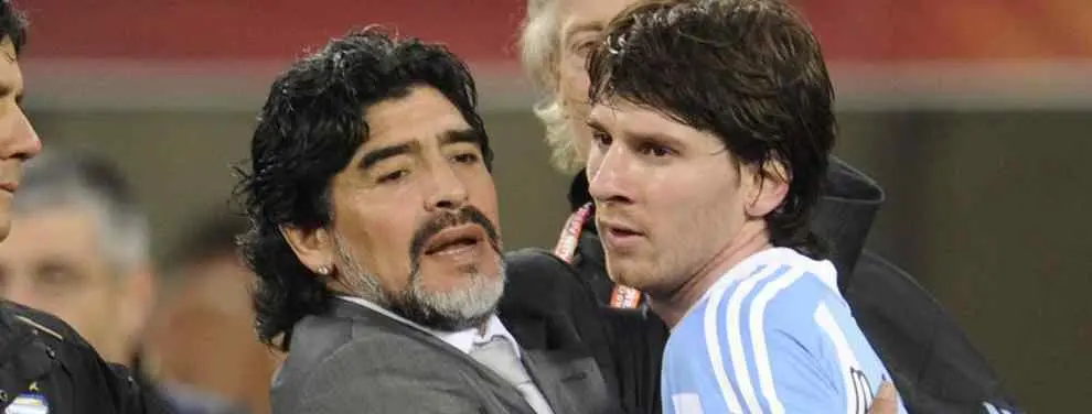El Maradona más ácido apunta y dispara contra Leo Messi