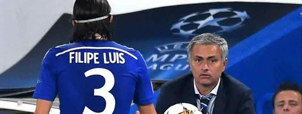 Mourinho informa al Atlético sobre el precio de salida de Filipe Luis
