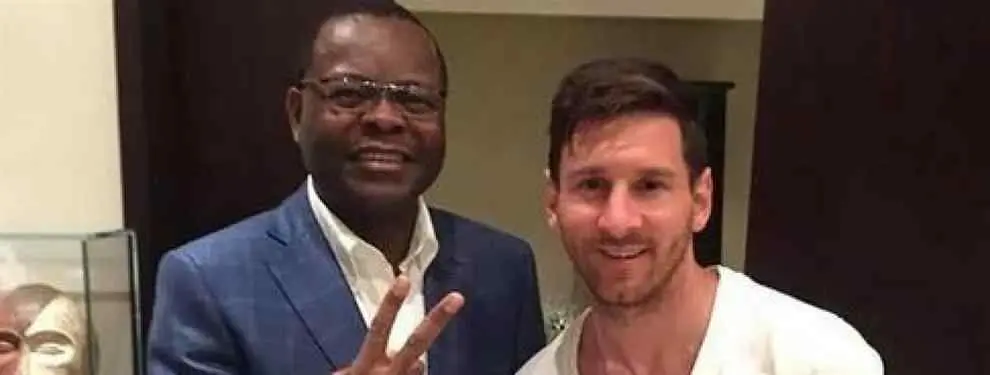 Un jefe de estado hace los honores a Leo Messi ejerciendo de chófer