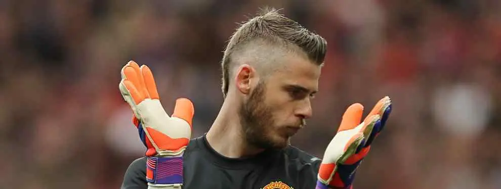 De Gea pacta su salida del United en un cara a cara muy duro con Van Gaal