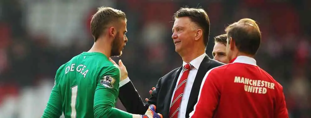 A Louis van Gaal se le cae el plan que tenía para retener a David De Gea