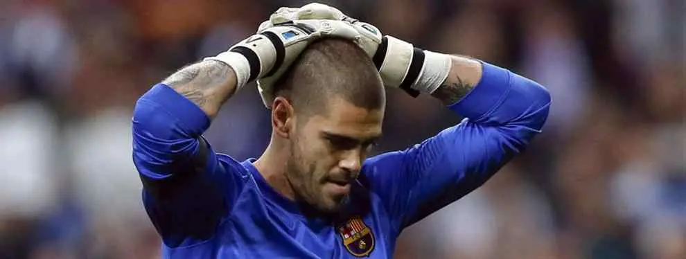 Víctor Valdés pide ayuda a Begiristain para jugar en Estados Unidos