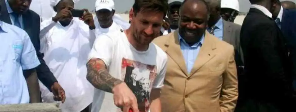 El viaje de Messi a Gabón acaba por convertirse en una pesadilla