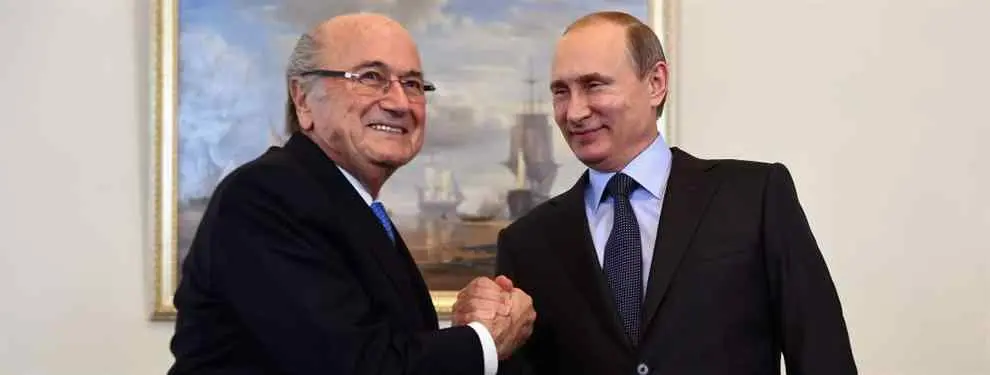 Blatter es ahora promocionado por Putin para ganar... ¡El Premio Nobel!