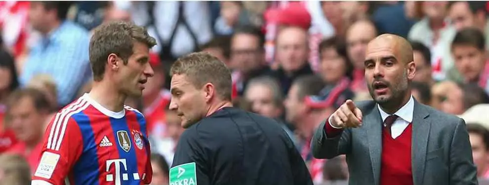 Thomas Müller le gana el pulso a Pep Guardiola: 