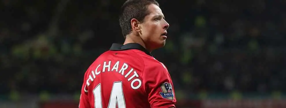 El Manchester United intenta colocar a Chicharito en Portugal