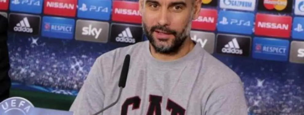 Guardiola se viste de Cataluña antes de enfrentarse al Real Madrid