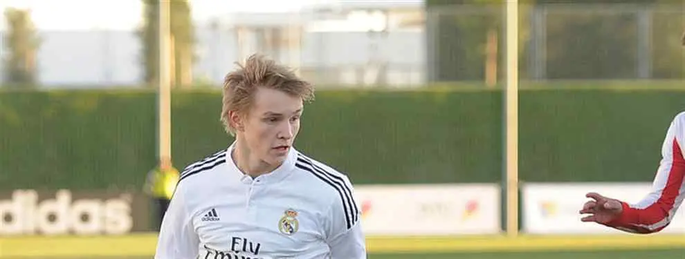 Odegaard en busca de su oportunidad para salir cedido del Real Madrid