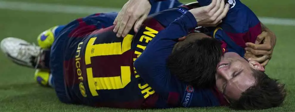 Estado de alerta máxima en el vestuario por las paperas de Neymar