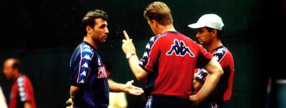Stoichkov pone de vuelta y media de Louis Van Gaal, a quien conoce muy bien
