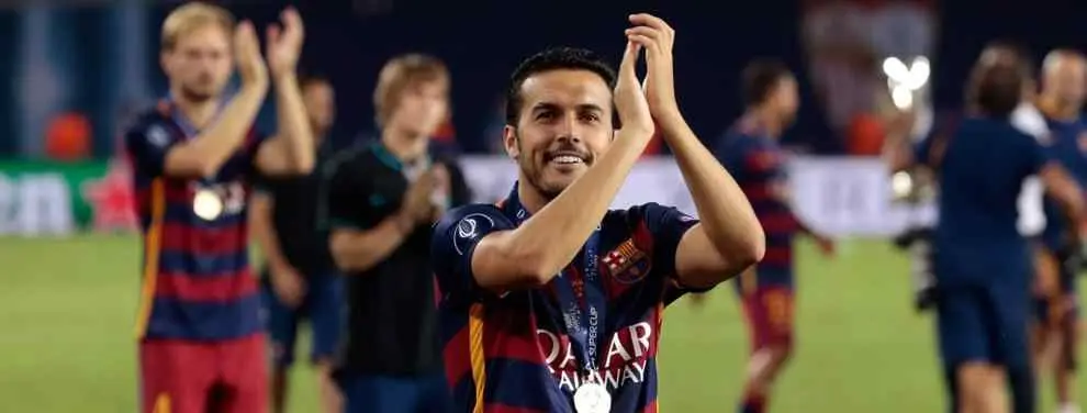 Guerra de números entre el City y el United para llevarse a Pedro del Barça