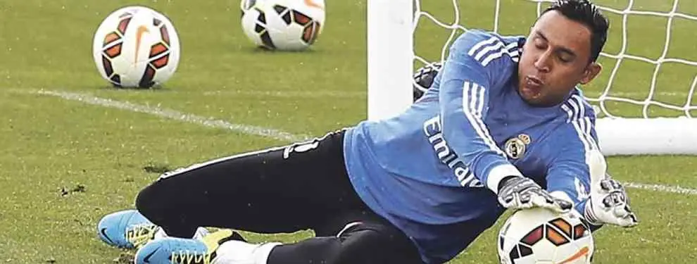 El costarricense Keylor Navas desconfía del doble juego del Real Madrid