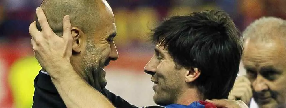 Guardiola convierte a Messi en el 