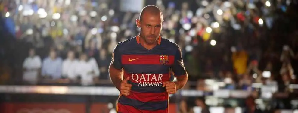 Javier Mascherano señala las razones del Barça para creer en la remontada