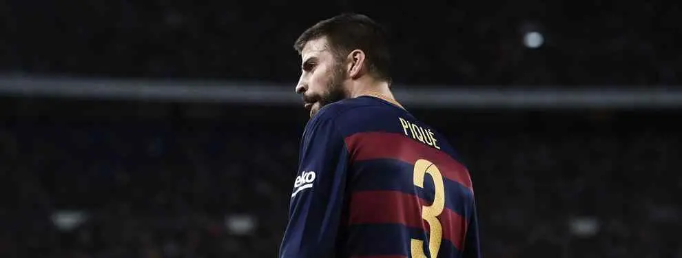 Mosqueo en el vestuario del Barça por la sanción a Piqué que mira al Madrid