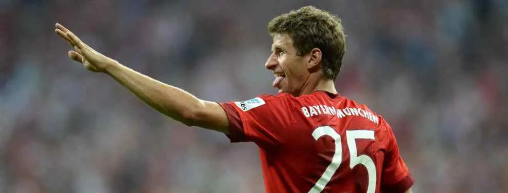 El sueldo de locura que el Manchester United le ofrece a Thomas Müller