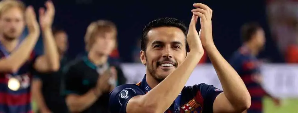 El preocupante aviso de Pedro al vestuario del Barça en su despedida