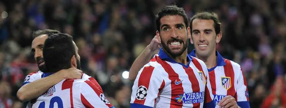 Simeone deja claro a Raúl García lo que le espera: Ser un perro de presa