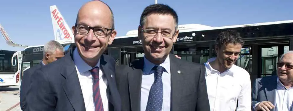 Los ‘chismes’ en el avión de vuelta del Barça apuntaron a Luis Enrique