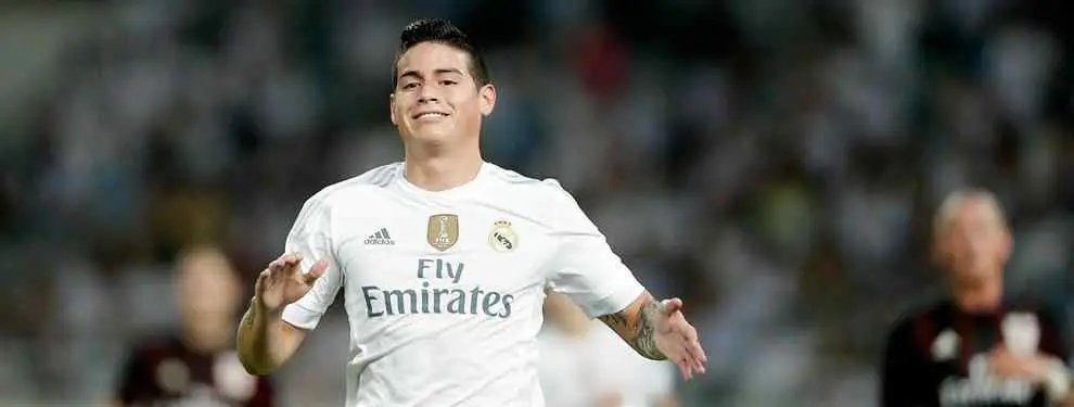 Destapada la tomadura de pelo del castigo de James (intocable) en el Madrid