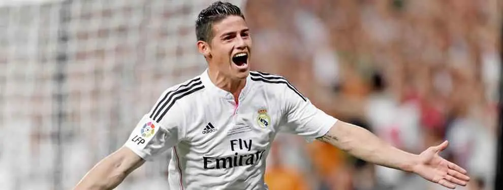 El vestuario del Madrid llama la atención a Rafa Benítez: James no se toca