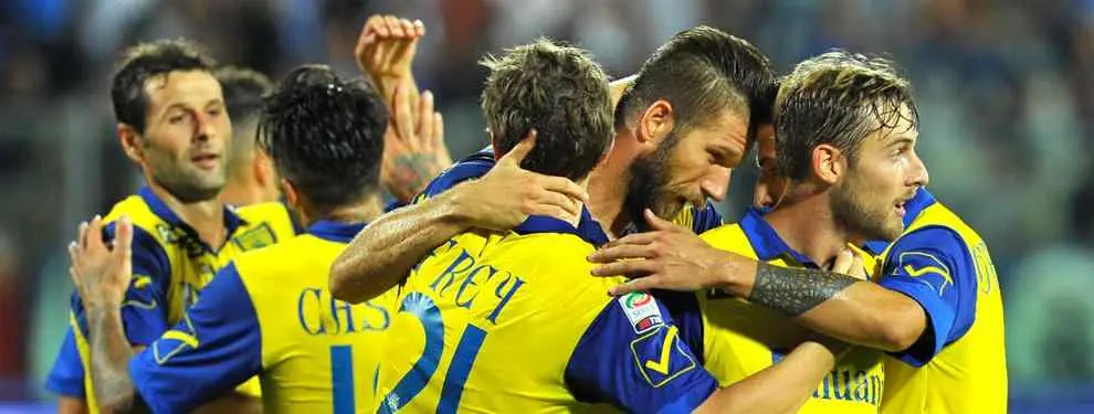 En Italia también tienen a su particular Eibar al frente de la tabla