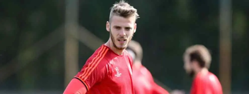 De Gea niega al Madrid para renegociar su renovación con el United