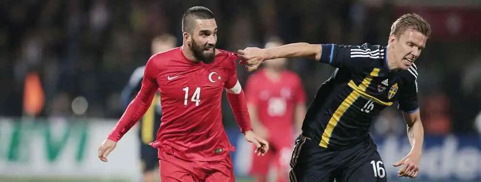 Así jugó Arda Turan los noventa minutos con Turquía ante Letonia