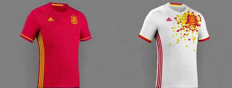 Así serán las nuevas camisetas que utilizará La Roja en la Eurocopa