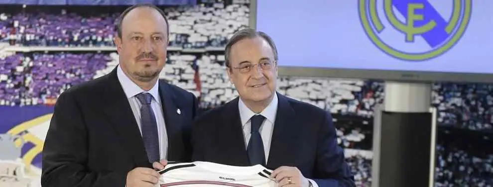 La primera (y única) vez que Benítez hizo de director deportivo del Madrid