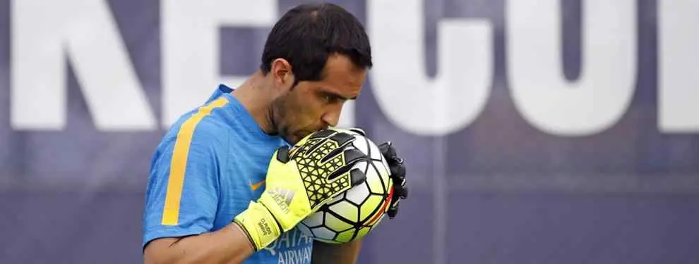 Lo que el Barça no quiere contar sobre la lesión del chileno Claudio Bravo