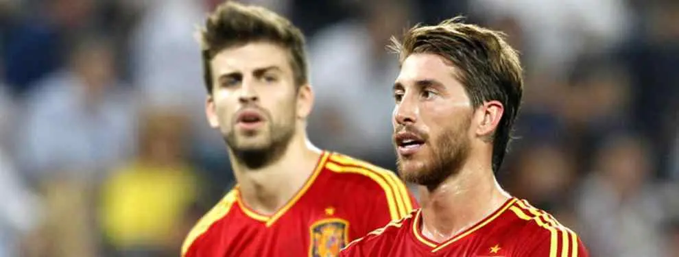 Lo que pasó entre Ramos y Piqué dentro del vestuario antes de 'rajar' fuera
