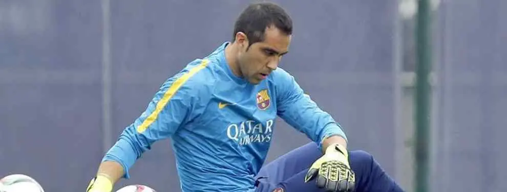 Lo que piensa Claudio Bravo sobre su futuro después de la lesión