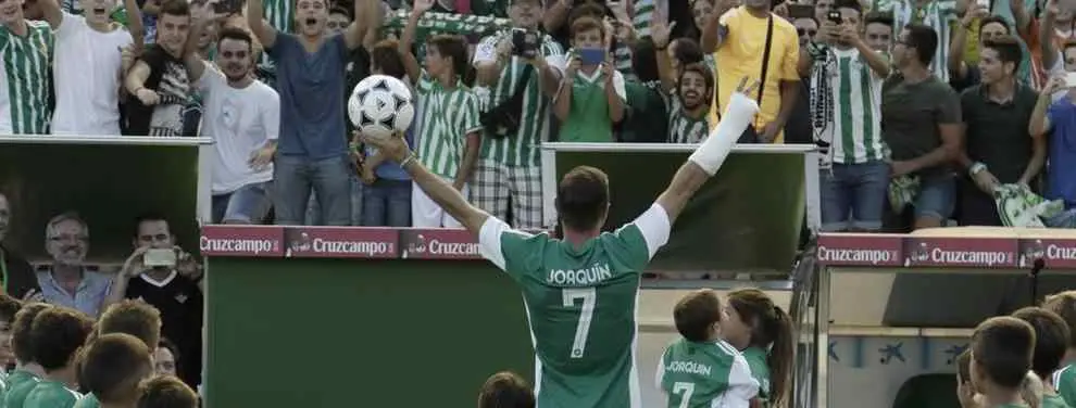Joaquín 'regala' 35.000€ al Betis en 7 días: Lo nunca visto en Sevilla