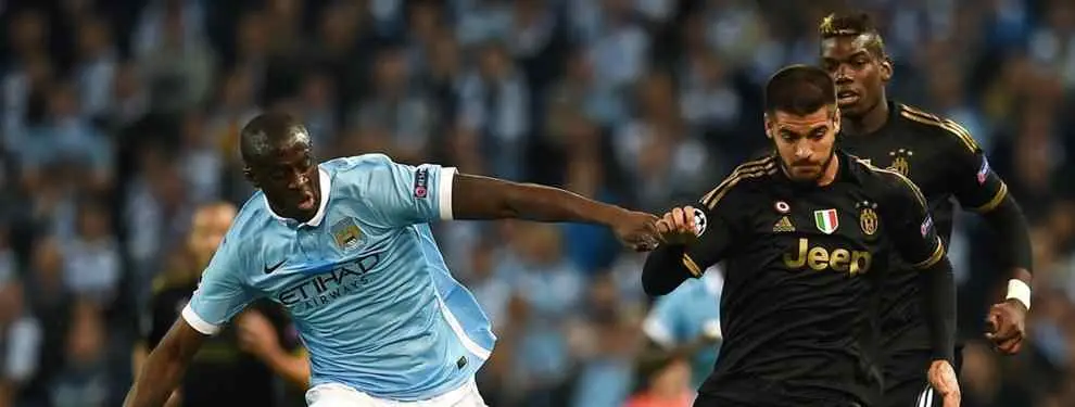 Álvaro Morata fue decisivo en el triunfo de la Juventus ante el City (1-2)