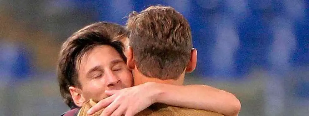 La petición secreta de Totti a Messi que esconde su relación personal